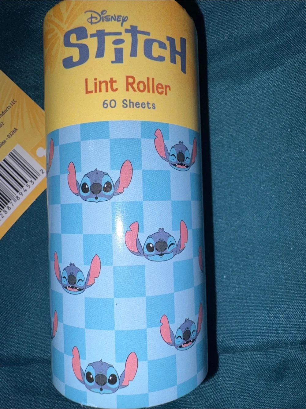 4 Items - Disney Stitch Measuring Spoon Set, Egg Timer, Lint Roller, Basting Bru